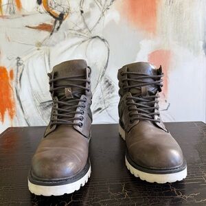 RUDSAK Dark Brown Leather Boots